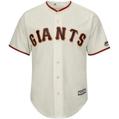 Evan Longoria San Francisco Giants Official Team Cool Base Player Jersey - Cream