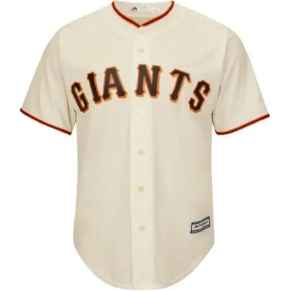 Brandon Crawford San Francisco Giants Cool Base Player Jersey - Tan