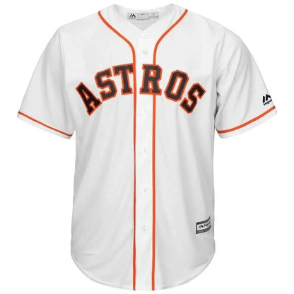 Derek Fisher Houston Astros Home Cool Base Player Jersey - White