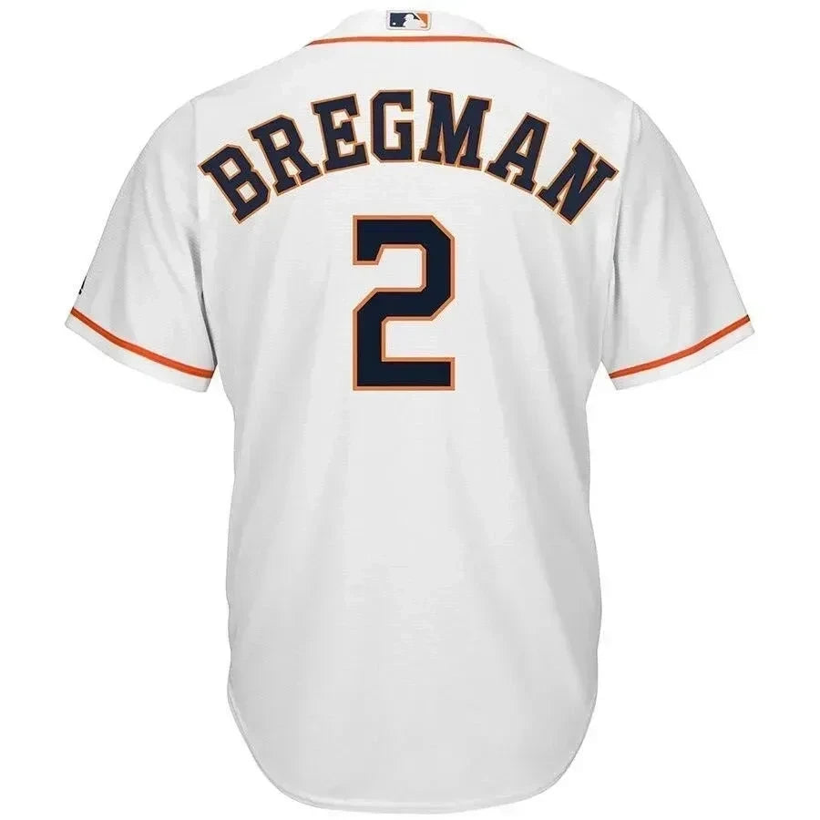 Alex Bregman Houston Astros Home Official Cool Base Player Jersey - White