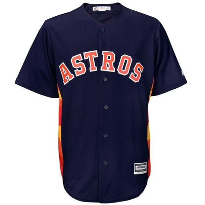Alex Bregman Houston Astros Fashion Official Cool Base Player Jersey - Navy