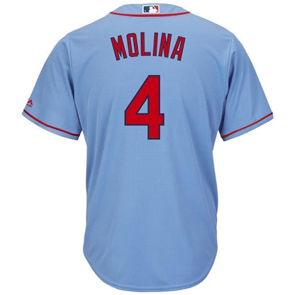 Yadier Molina St. Louis Cardinals Alternate Cool Base Player Jersey - Horizon Blue