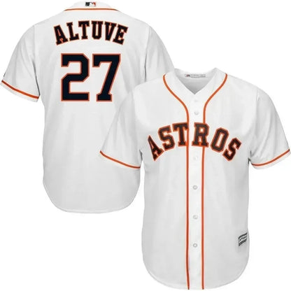 Jose Altuve Houston Astros Big And Tall Cool Base Player Jersey - White