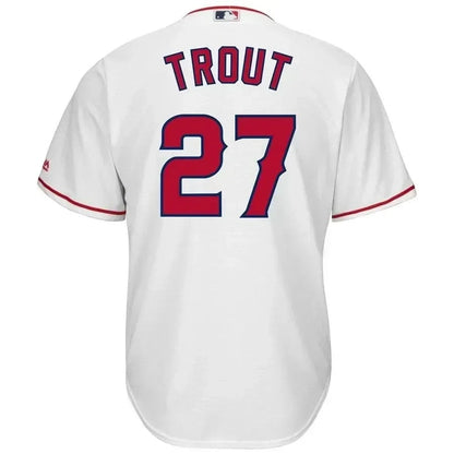 Mike Trout Los Angeles Angels Cool Base Player Jersey - White