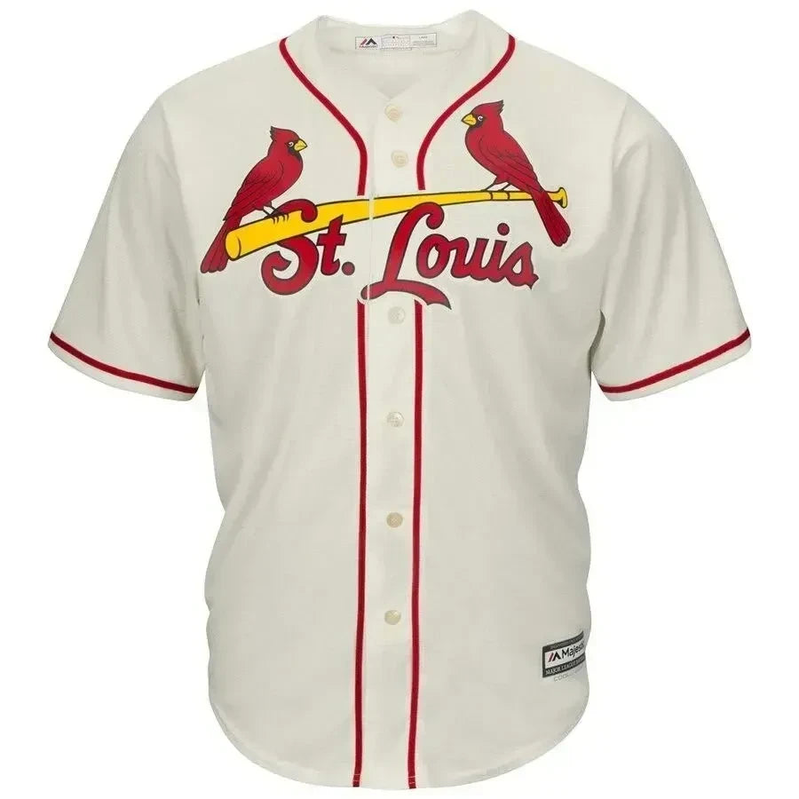 Matt Carpenter St. Louis Cardinals Cool Base Player Jersey - Cream