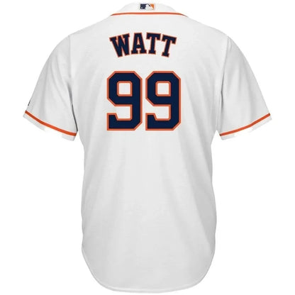 J.j. Watt Houston Astros X Crossover Cool Base Player Jersey - White