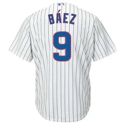 Javier Baez Chicago Cubs Big And Tall Cool Base Player Jersey - White