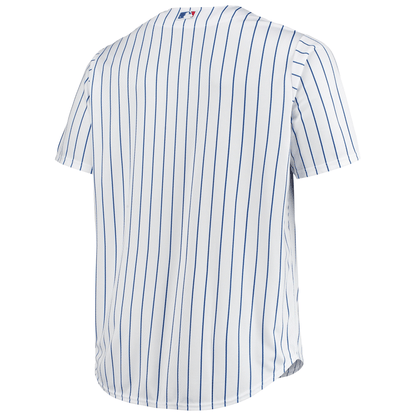 Men's White/Royal Chicago Cubs Big & Tall Home Team Jersey Jersey