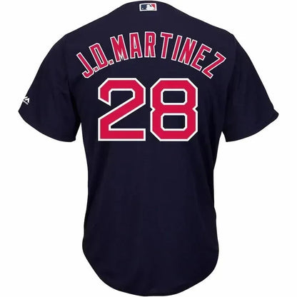 J.d. Martinez Boston Red Sox Alternate Official Cool Base Player Jersey - Navy