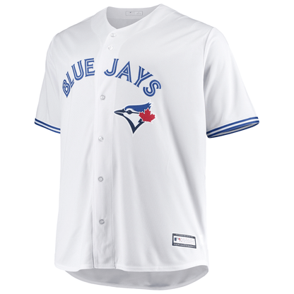 Men's White Toronto Blue Jays Big & Tall Home Team Jersey Jersey