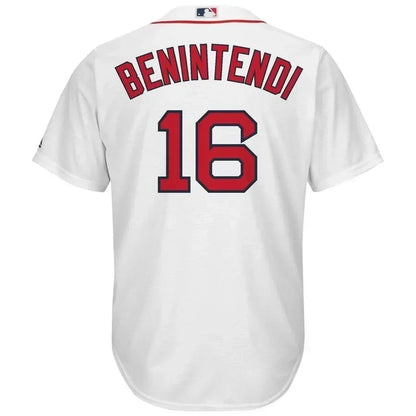 Andrew Benintendi Boston Red Sox Home Official Cool Base Player Jersey - White