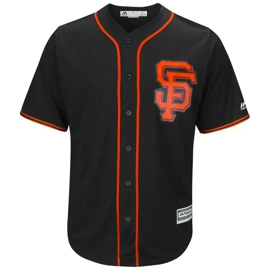 Evan Longoria San Francisco Giants Alternate Cool Base Player Jersey - Black