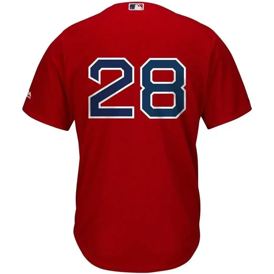 J.d. Martinez Boston Red Sox Alternate Official Cool Base Player Jersey - Scarlet Color