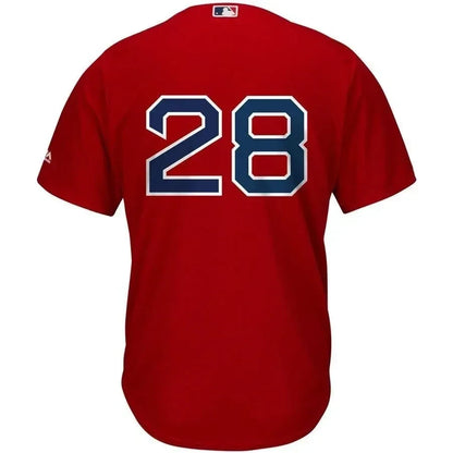 J.d. Martinez Boston Red Sox Alternate Official Cool Base Player Jersey - Scarlet Color
