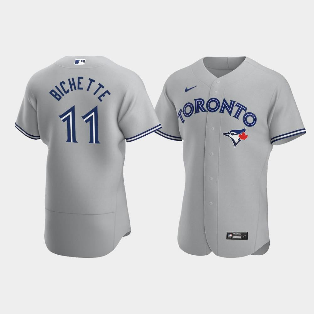Bo Bichette 11 Toronto Blue Jays Gray Road Jersey Jersey
