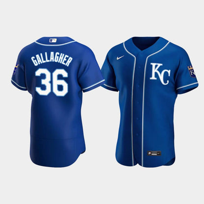 Cam Gallagher 36 Kansas City Royals Royal Alternate Jersey Jersey