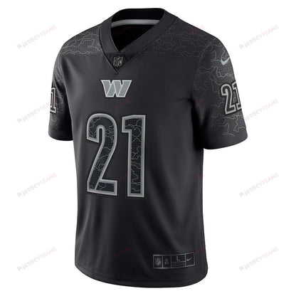 Sean Taylor 21 Washington Commanders Retired Player RFLCTV Limited Jersey - Black
