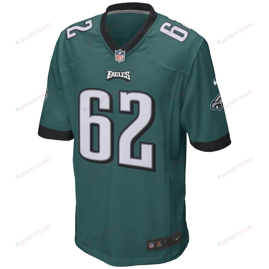 Jason Kelce 62 Philadelphia Eagles Game Player Jersey - Green