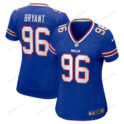 Brandin Bryant Buffalo Bills Women's Home Game Player Jersey - Royal