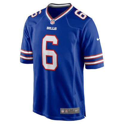 Isaiah McKenzie 6 Buffalo Bills Game Jersey - Royal