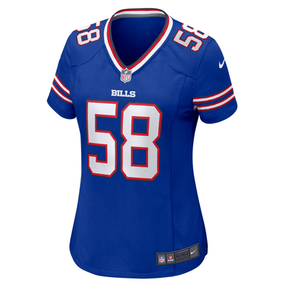 Matt Milano Buffalo Bills Women's Game Jersey - Royal Jersey