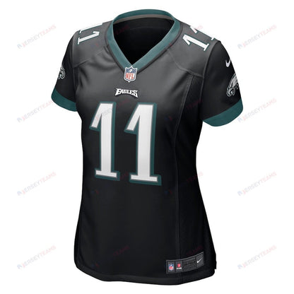 A.J. Brown Philadelphia Eagles Women's Player Game Jersey - Black