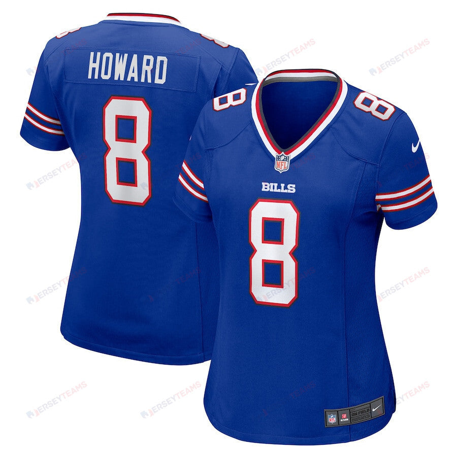 O.J. Howard 8 Buffalo Bills Player Game Women Jersey - Royal Jersey