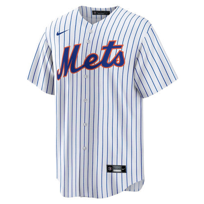 Francisco Lindor 12 New York Mets Home Men Jersey - White