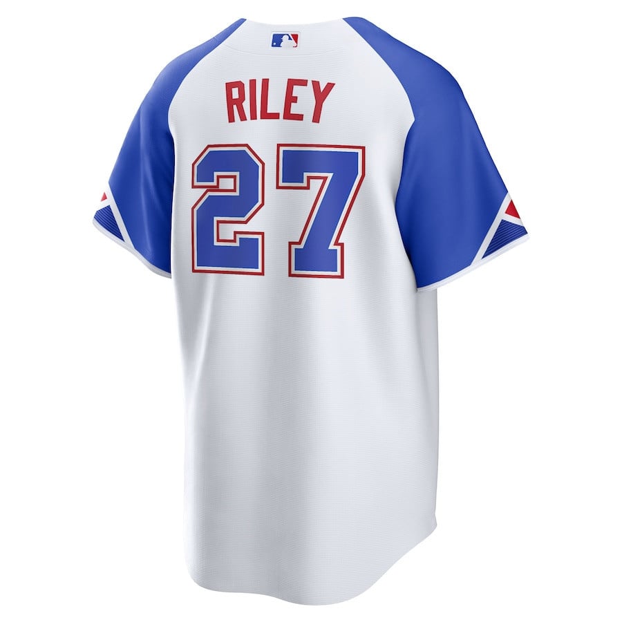 Austin Riley 27 Atlanta Braves 2023 City Connect Men Jersey - White