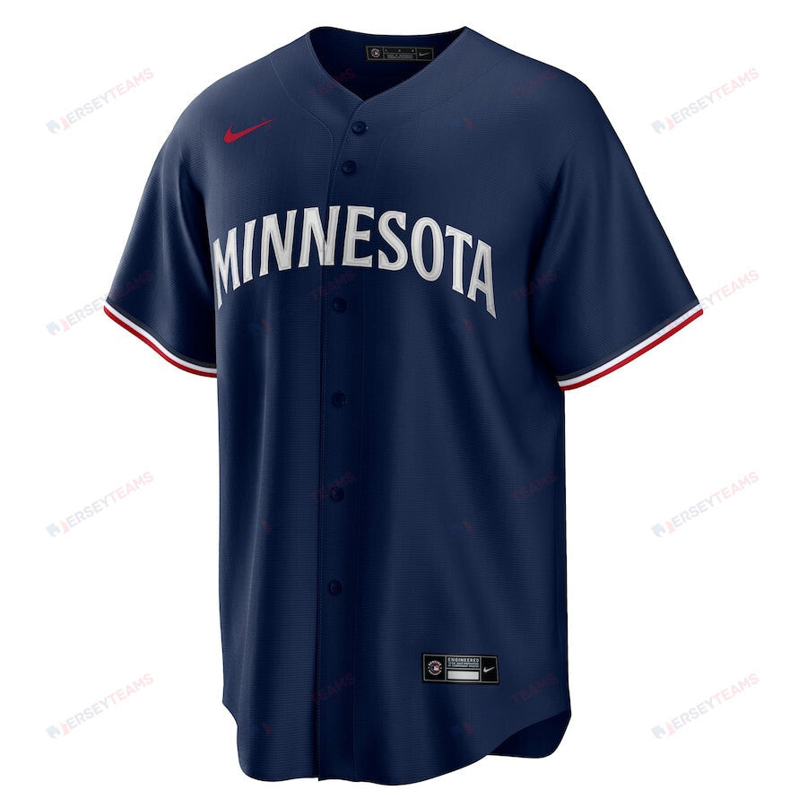 Minnesota Twins Team Logo Alternate Men Jersey - Navy