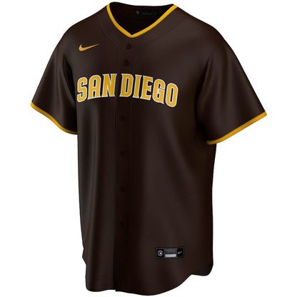 San Diego Padres Road Men Jersey - Brown