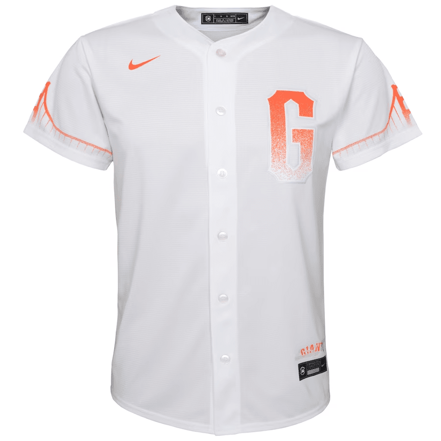 San Francisco Giants Youth City Connect Jersey - White
