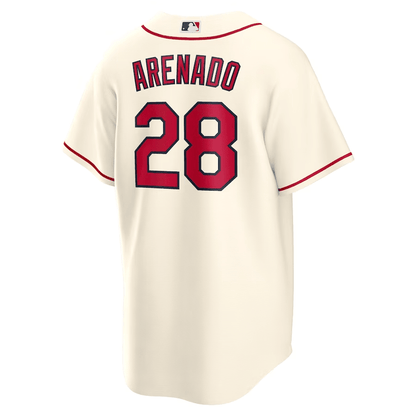 Nolan Arenado 28 St. Louis Cardinals Alternate Men Jersey - Cream