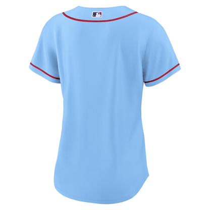 St. Louis Cardinals Women Alternate Jersey - Light Blue