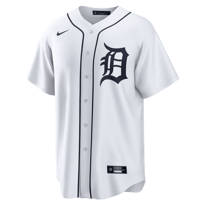 Andy Ibáñez 77 Detroit Tigers Home Men Jersey - White