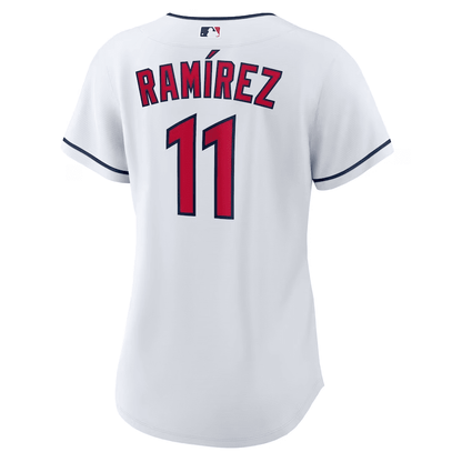 José Ramírez 11 Cleveland Guardians Women Home Jersey - White