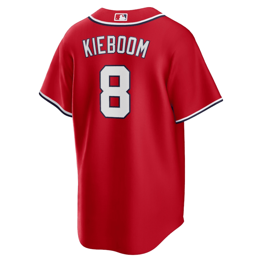 Carter Kieboom 8 Washington Nationals Alternate Men Jersey - Red