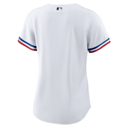 Texas Rangers Women Home Men Jersey - White