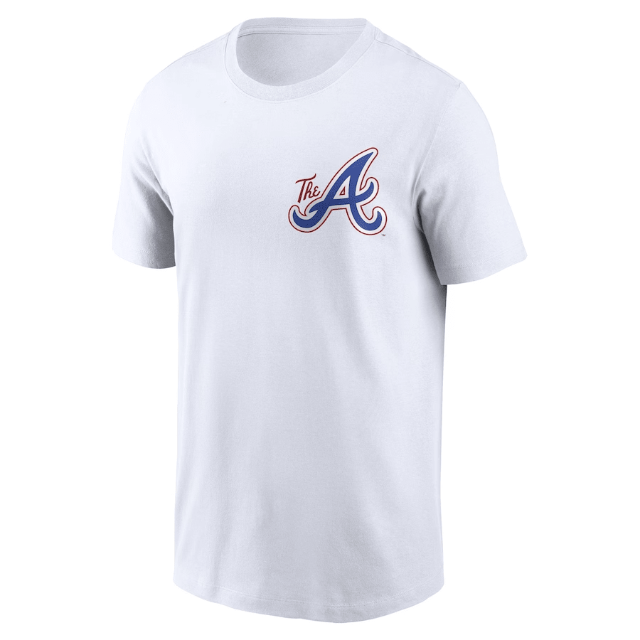 Hank Aaron 44 Atlanta Braves 2023 City Connect T-Shirt - White
