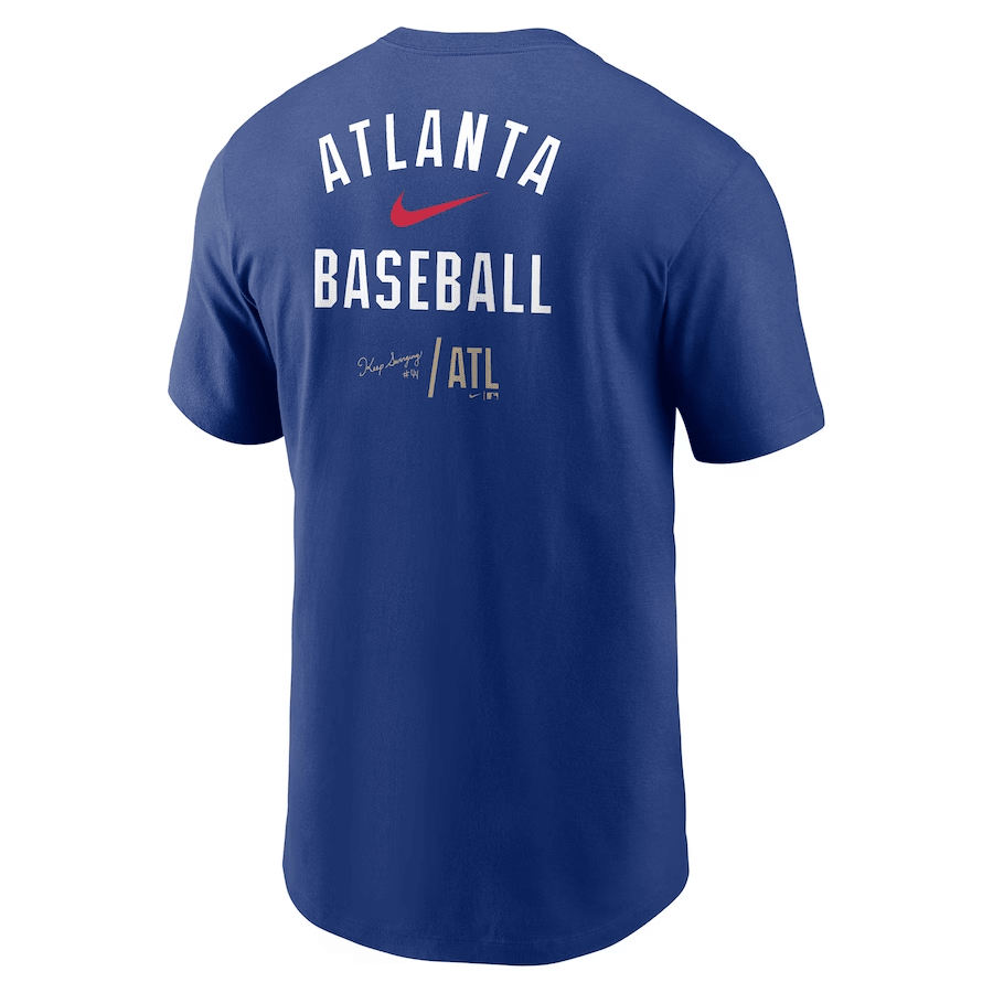 Atlanta Braves 2023 City Connect T-Shirt - Royal