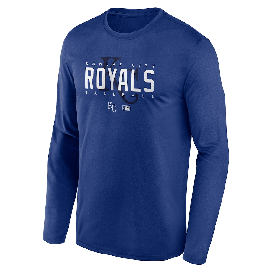 Kansas City Royals Team Logo Legend Performance Long Sleeve T-Shirt - Royal