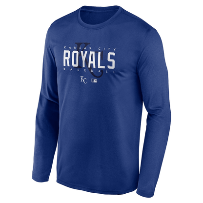 Kansas City Royals Team Logo Legend Performance Long Sleeve T-Shirt - Royal