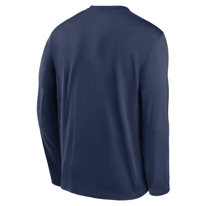 Boston Red Sox Team Logo Legend Performance Long Sleeve T-Shirt - Navy