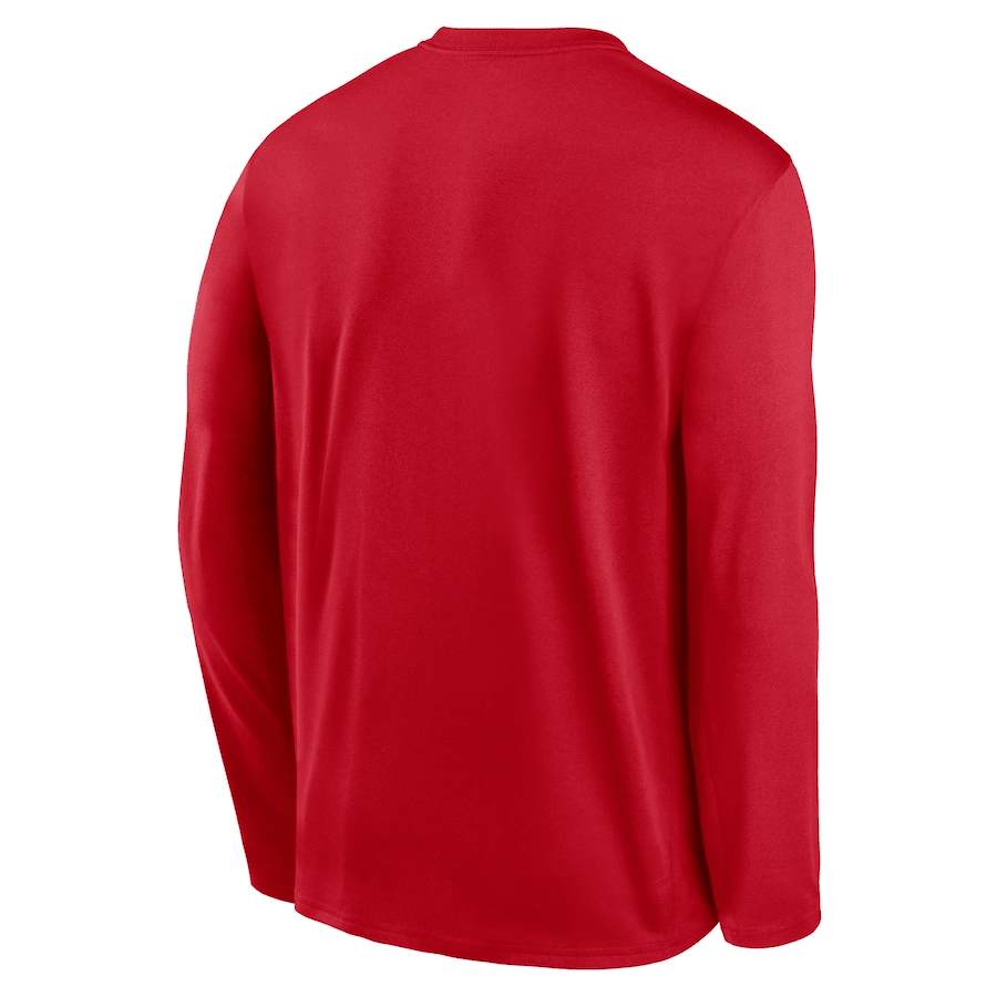 St. Louis Cardinals Team Logo Legend Performance Long Sleeve T-Shirt - Red