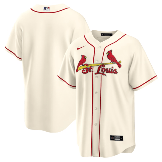 St. Louis Cardinals Alternate Team Men Jersey - Cream