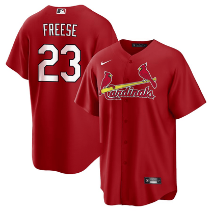 David Freese 23 St. Louis Cardinals Alternate Jersey - Men Red