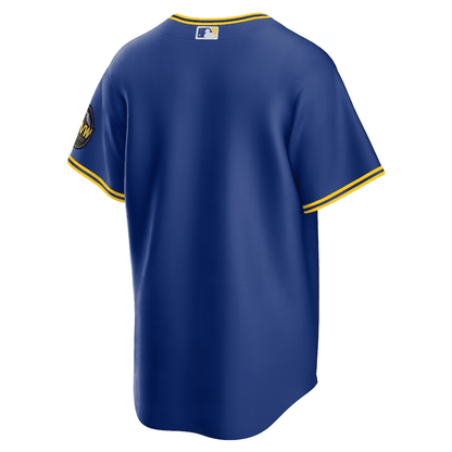 Cal Raleigh 29 Seattle Mariners 2023 City Connect Game Jersey - Royal