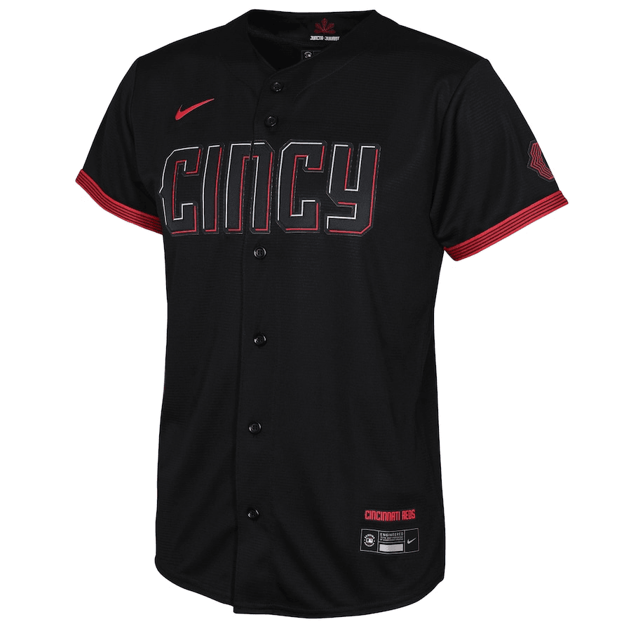 Joey Votto 19 Cincinnati Reds Youth 2023 City Connect Jersey - Black