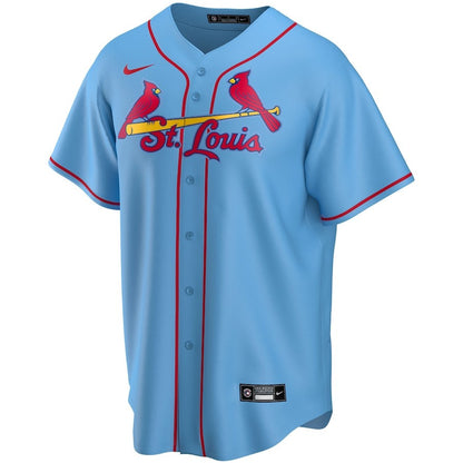 St. Louis Cardinals Alternate Custom Men Jersey - Light Blue