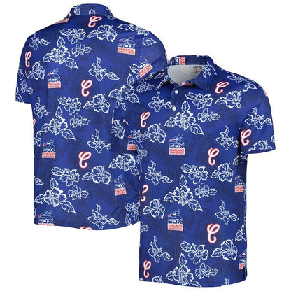 Chicago White Sox Reyn Spooner Cooperstown Collection Puamana Print Polo - Navy
